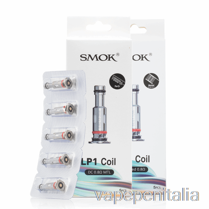Vape In Italia Bobine Di Ricambio Smok Lp1 Bobine Mtl Turbo Mesh Da 0,9ohm Lp1